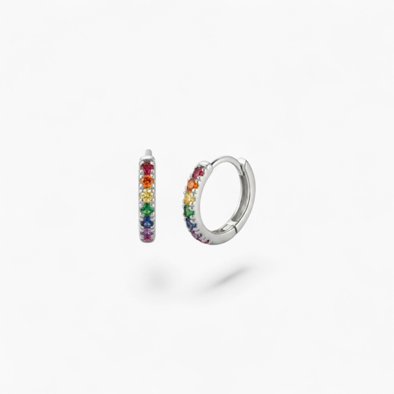 ROMEE HUGGIES | Rainbow Sterling Silver