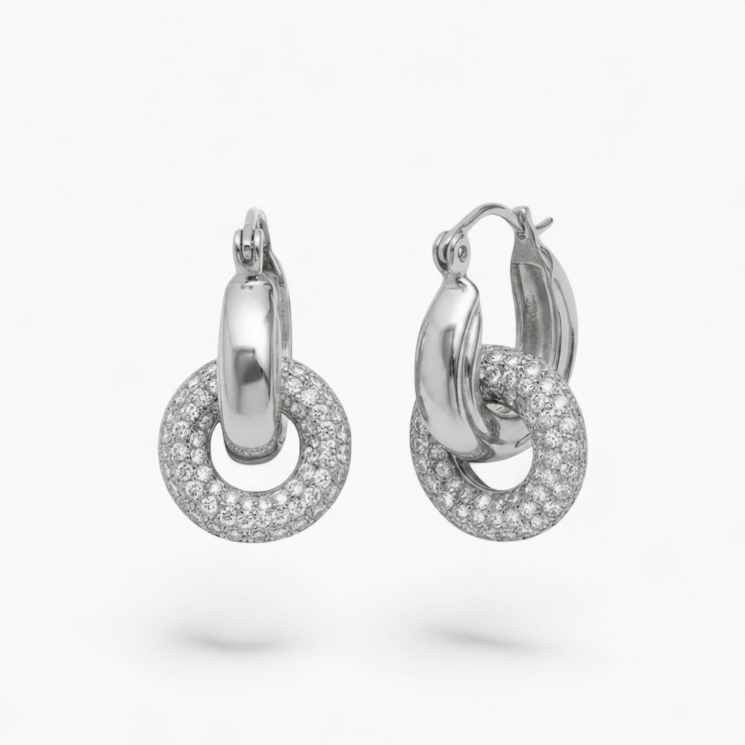 ALICIA LOOP HOOPS | Silver