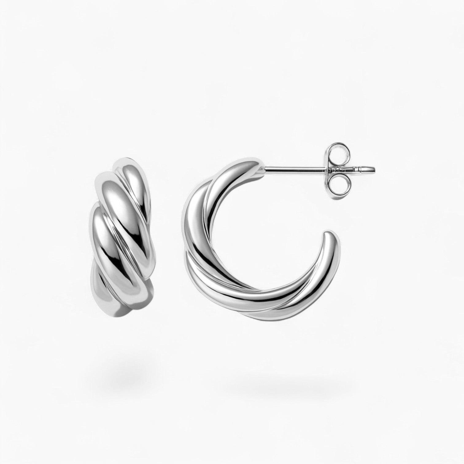 PARIS HOOP | Sterling Silver