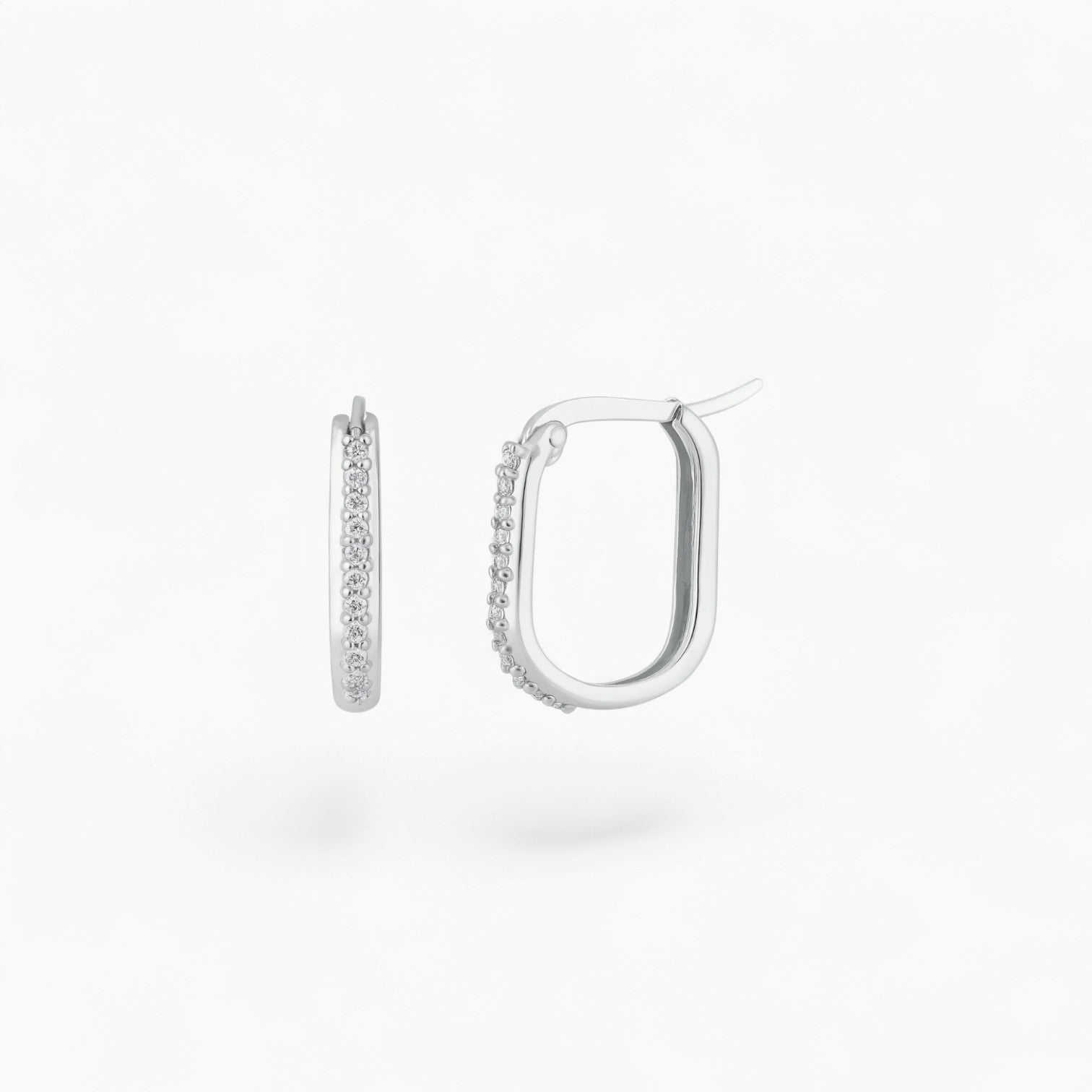 LUNA HOOP | Sterling Silver