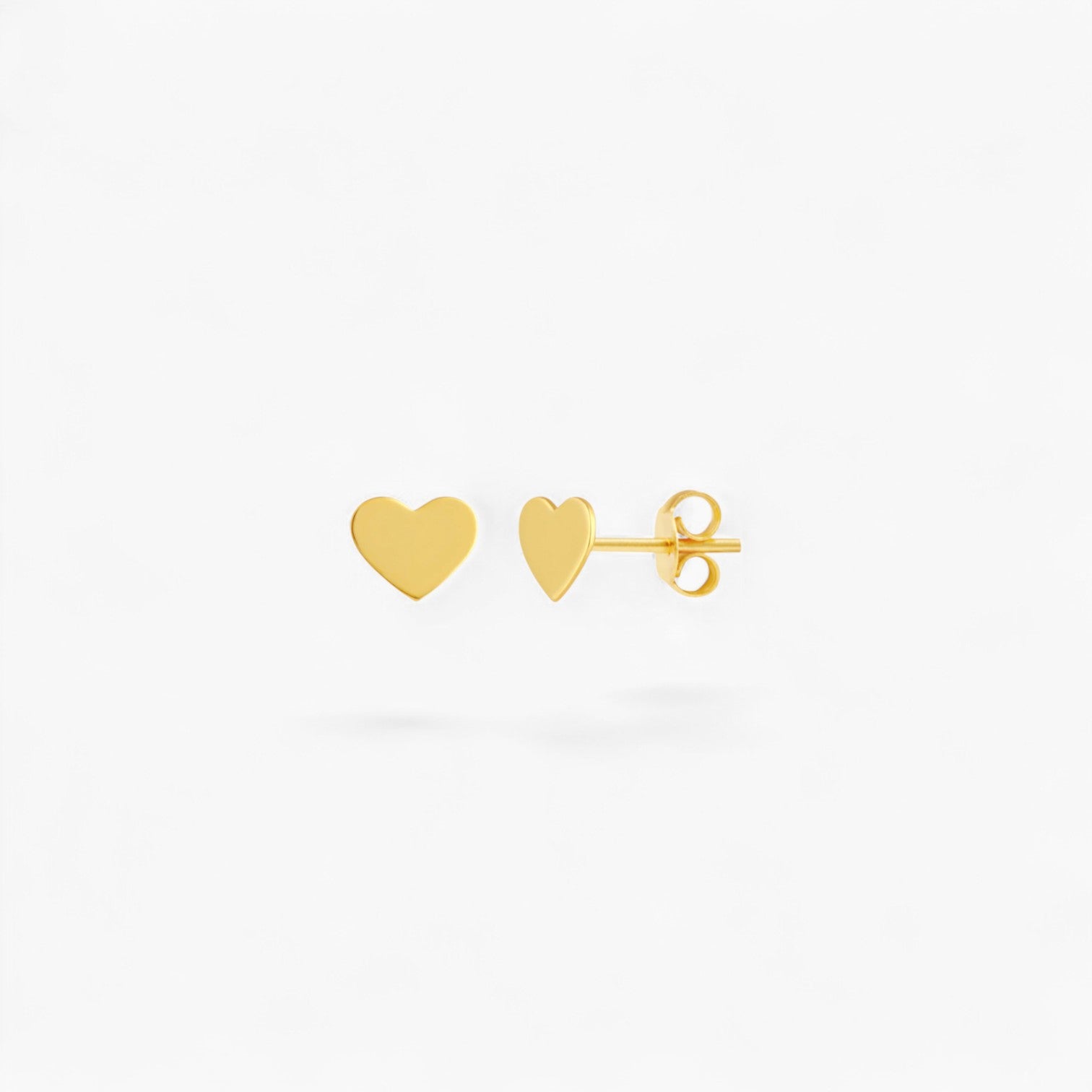 HEART STUD | 14k Gold