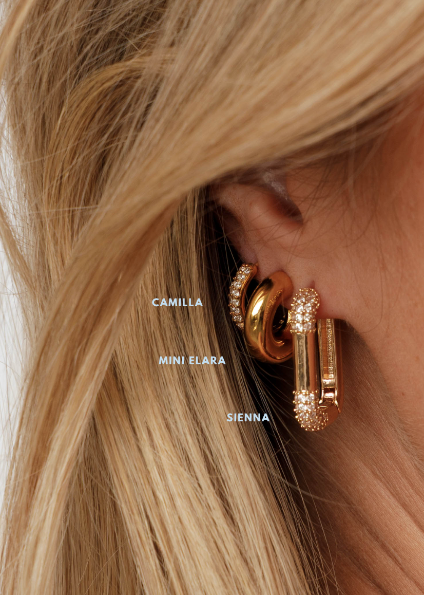 CAMILLA HUGGIES | Waterproof 14k Gold