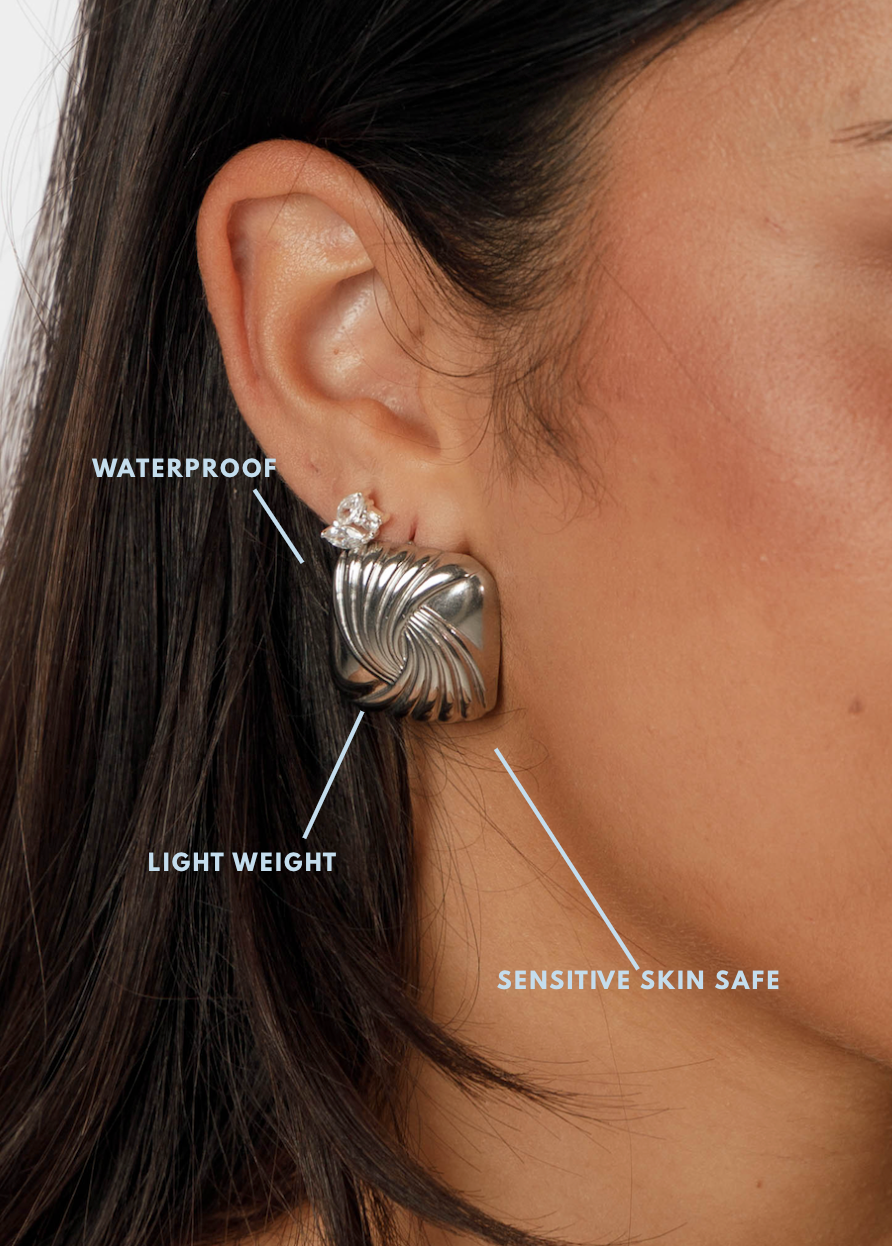ISABELLE EARRINGS | Silver