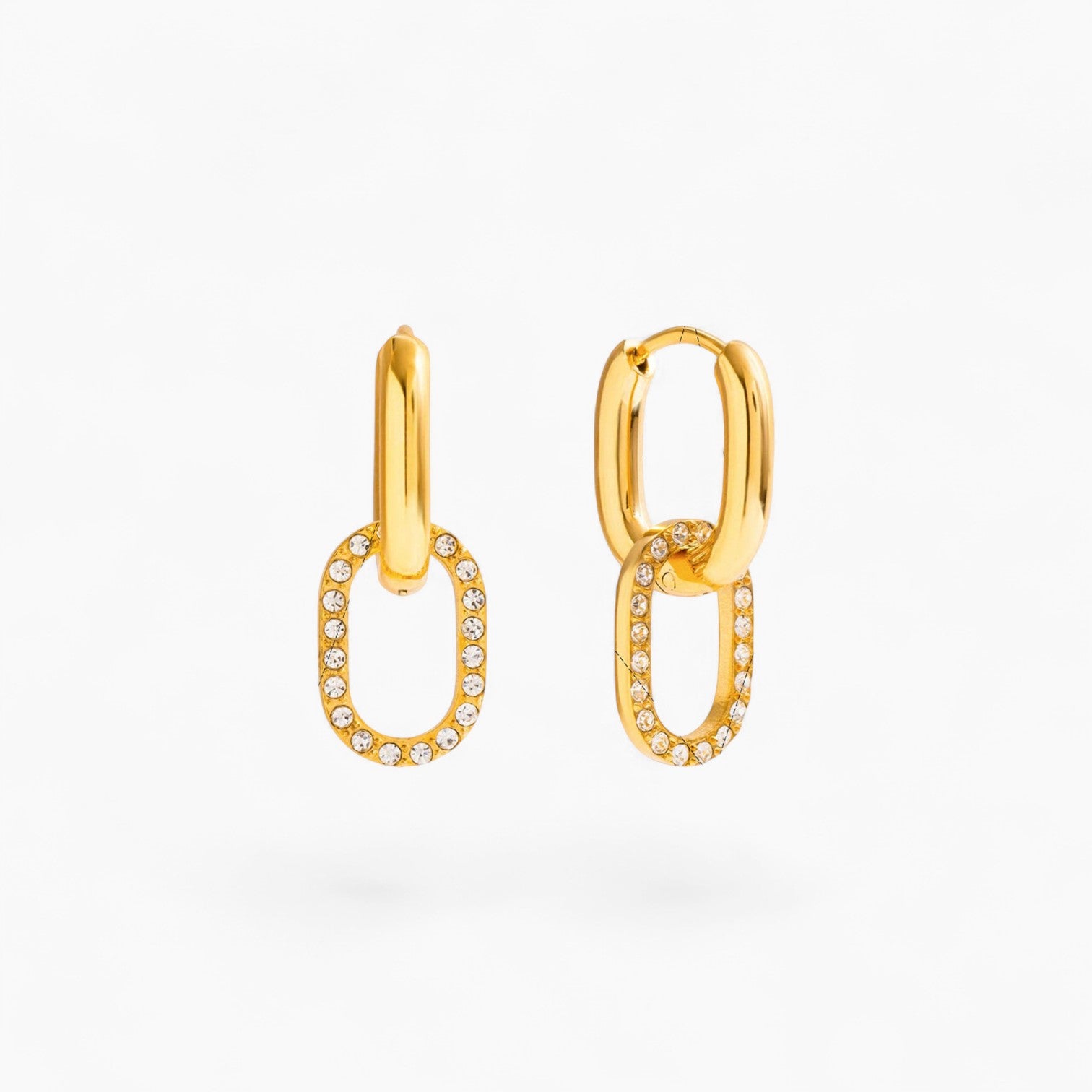 PALOMA LOOP HOOPS | Waterproof 18k Gold