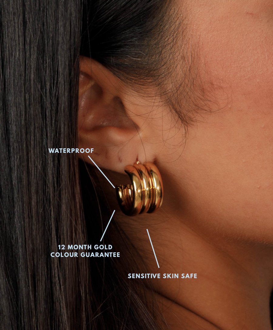 CLEO EARRINGS | Gold