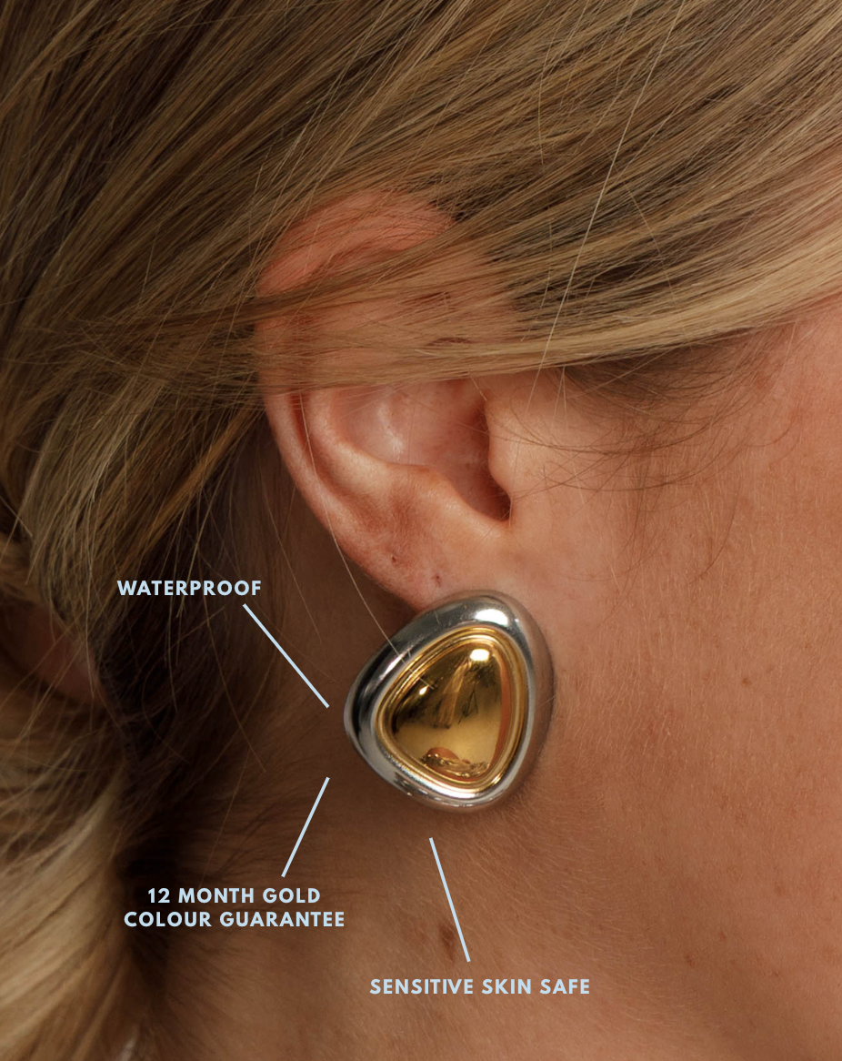 ARIA EARRINGS | Duo Tone