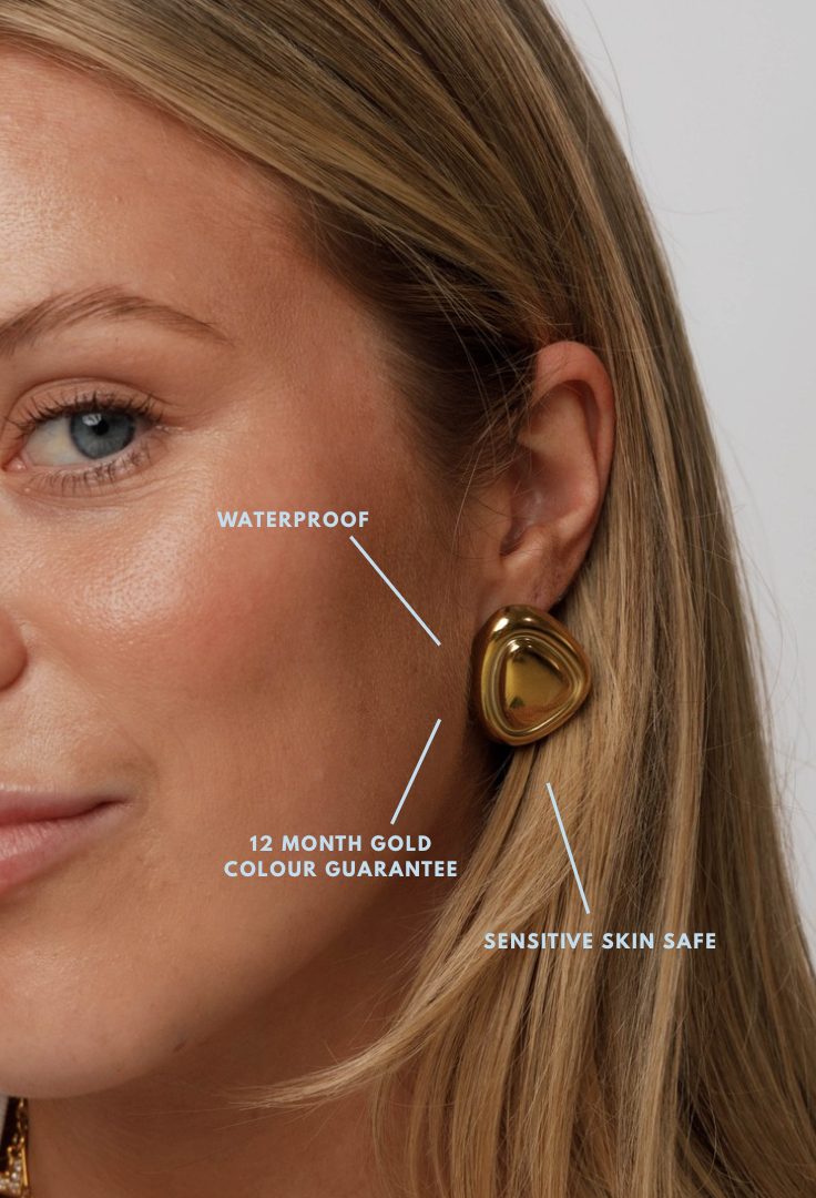 ARIA EARRINGS | Gold