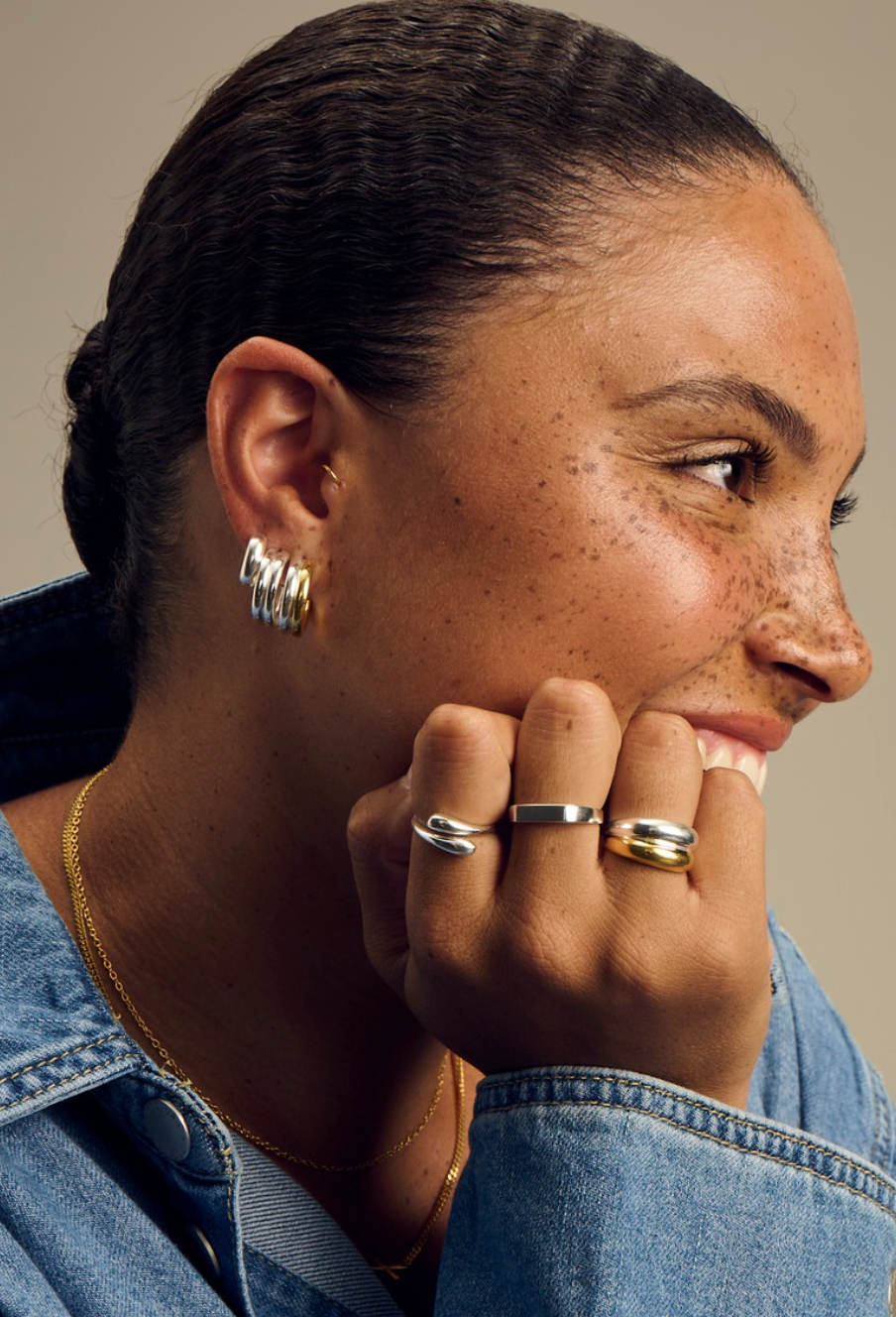 JETT RING | Sterling Silver