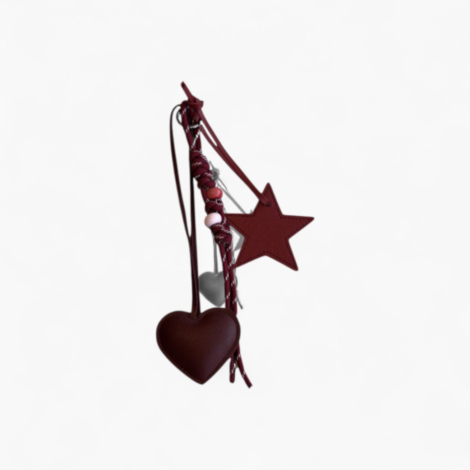 Bag Charm | Burgundy