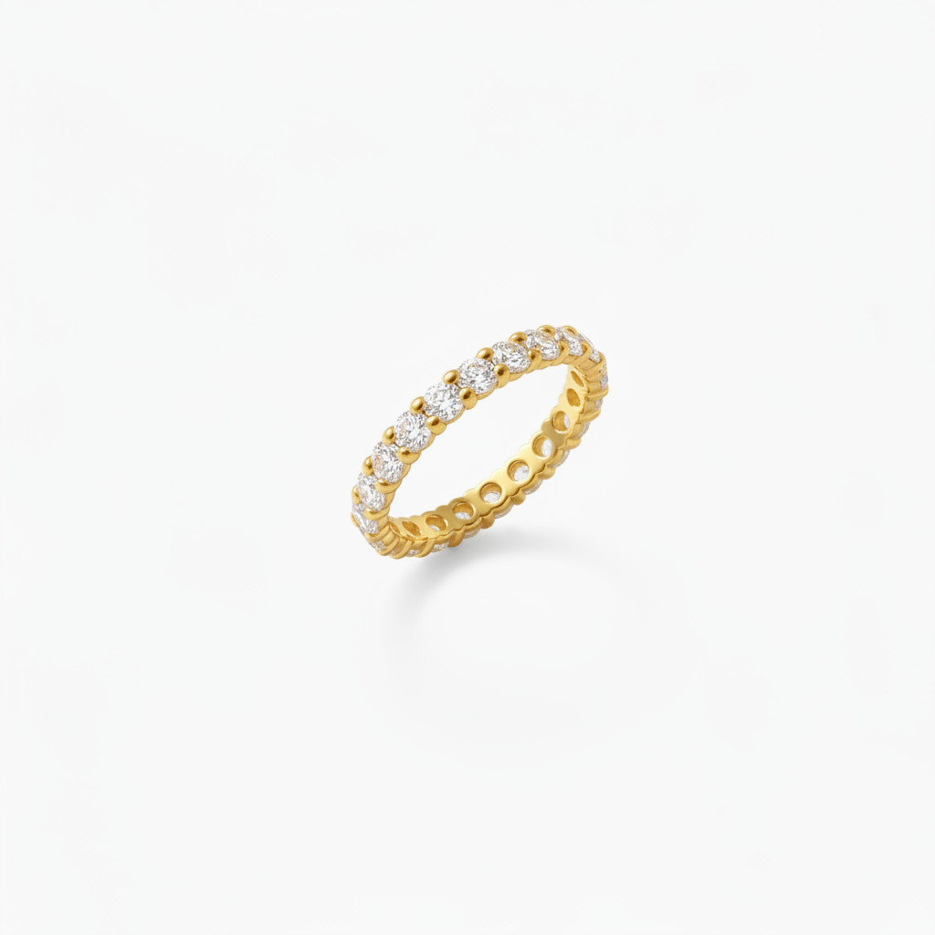 ISSY RING CLEAR - 14k Gold