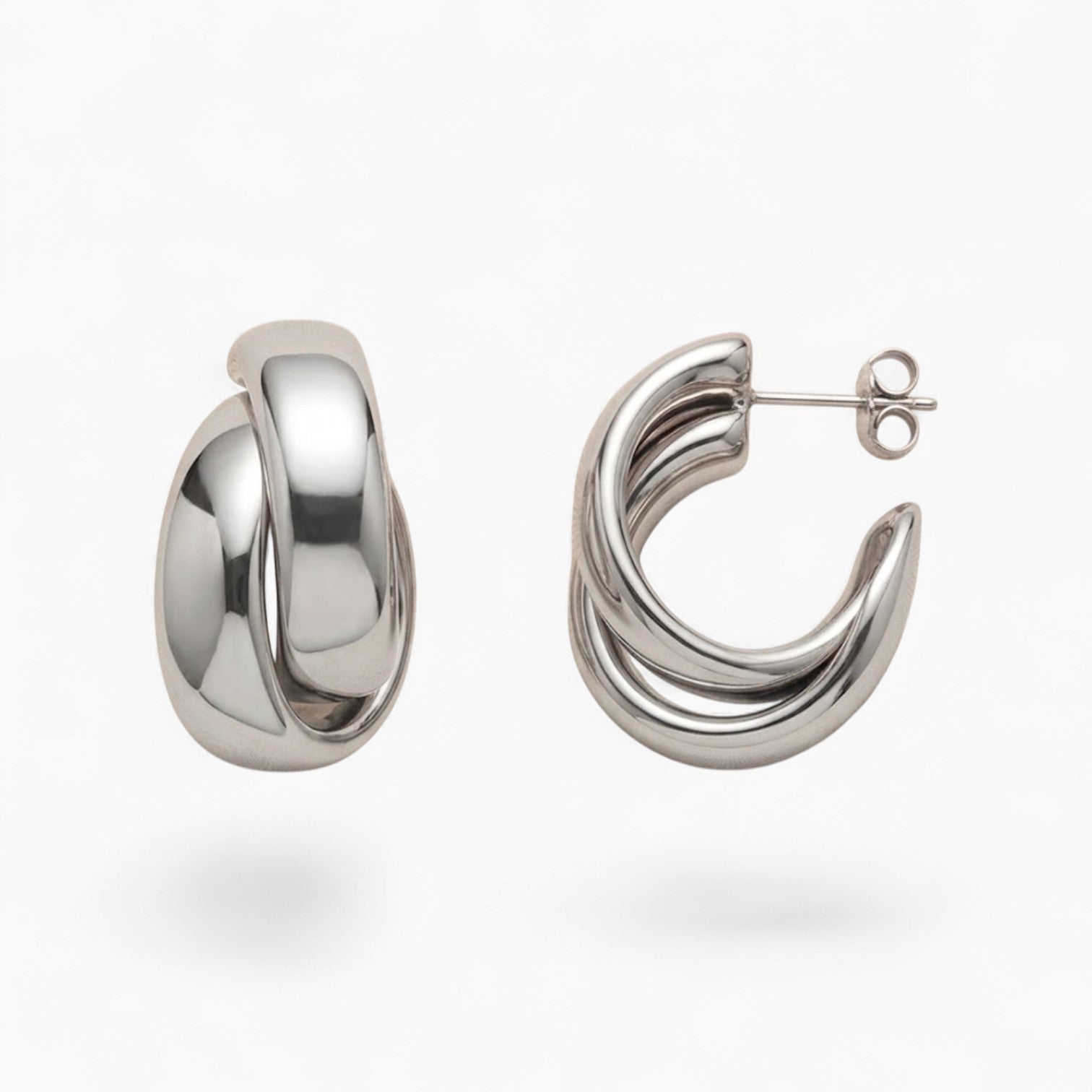 LUNE EARRINGS | Silver