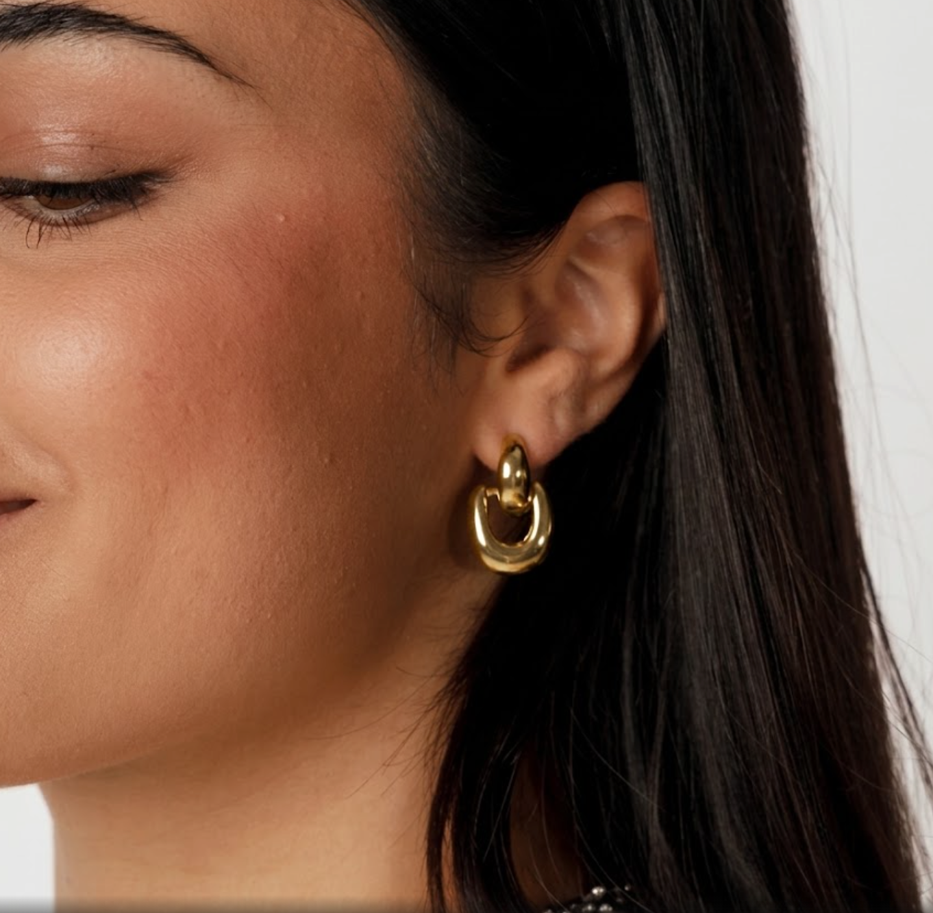 BELLE EARRINGS | Waterproof 18k Gold