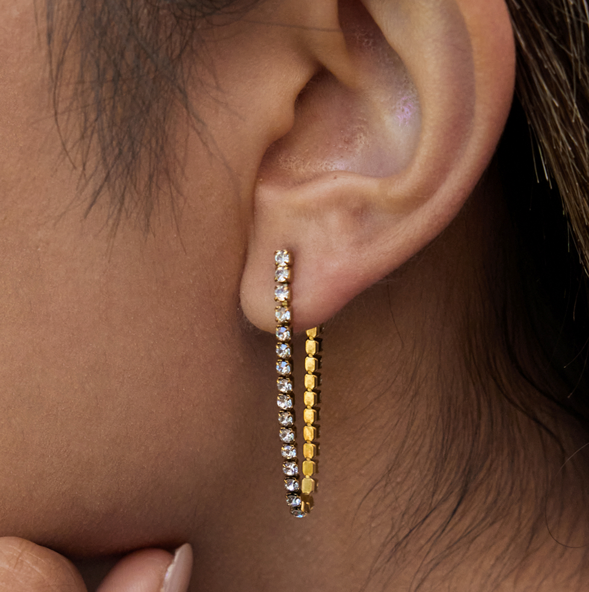 ALIX EARRINGS | Waterproof 18k Gold