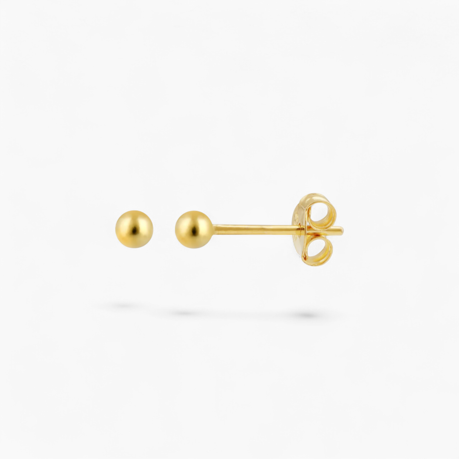 SMALL SPHERE STUDS - Gold
