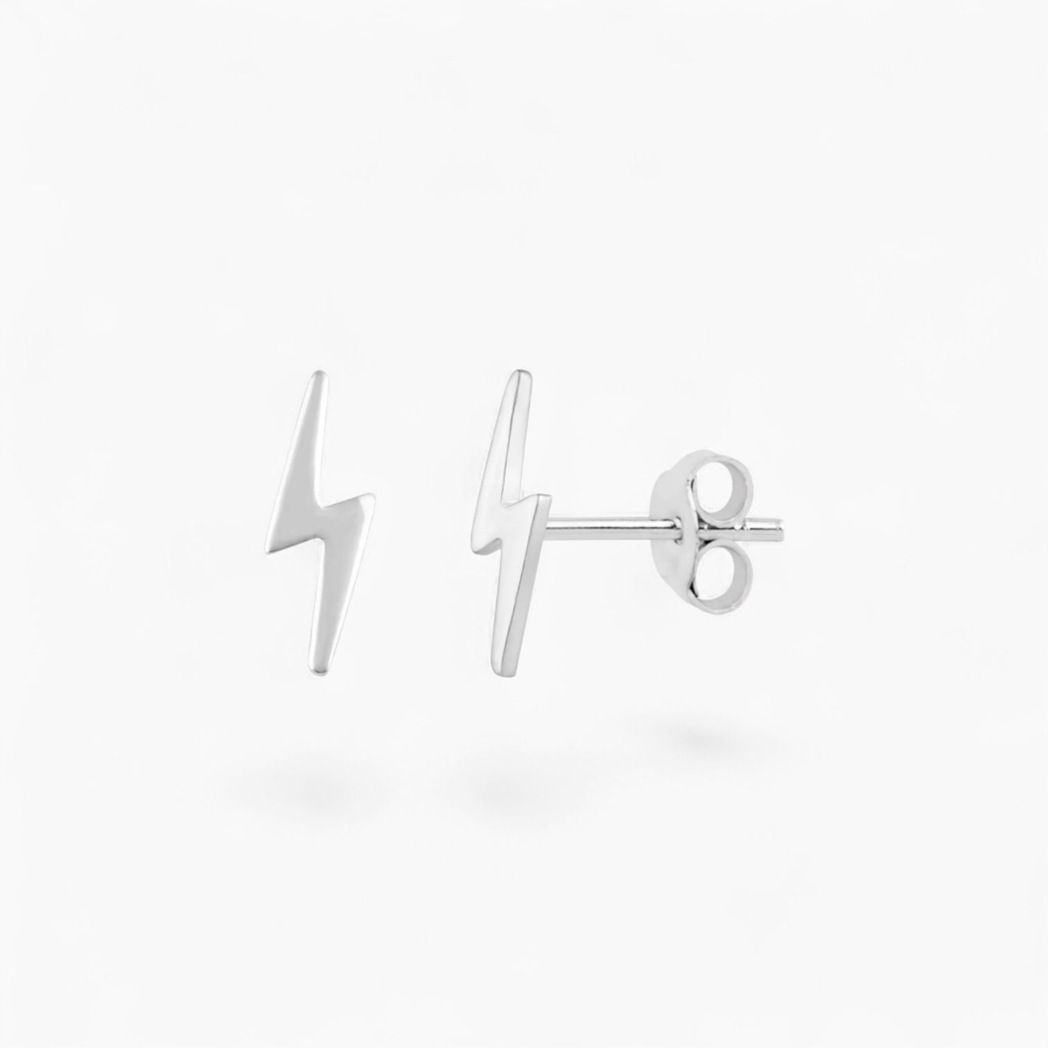 LIGHTNING STUD - Sterling Silver