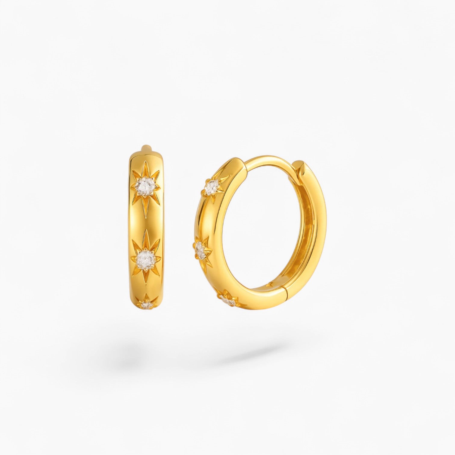 RAPHY HUGGIES - 14k Gold