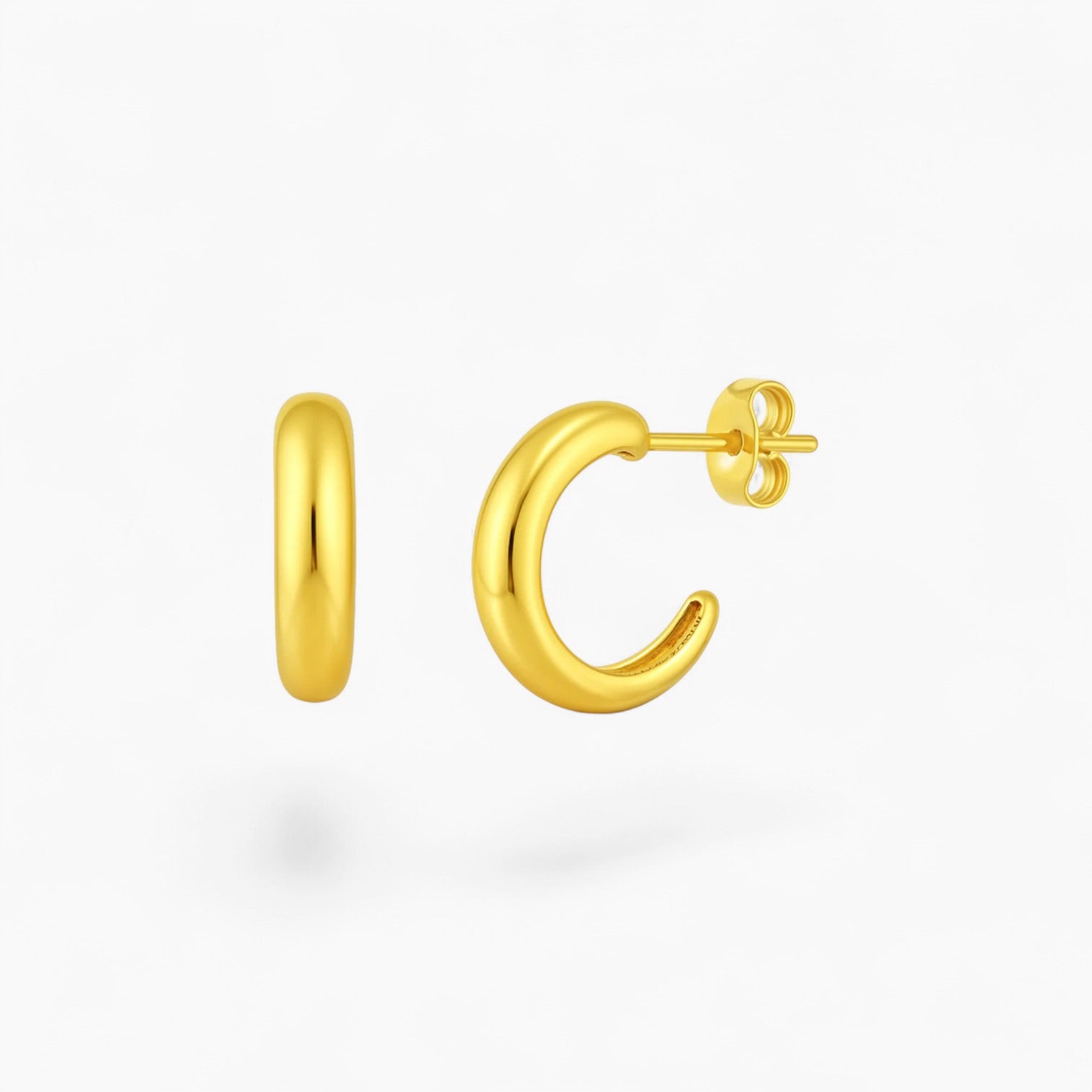 MINI NOA HOOP - 14k Gold