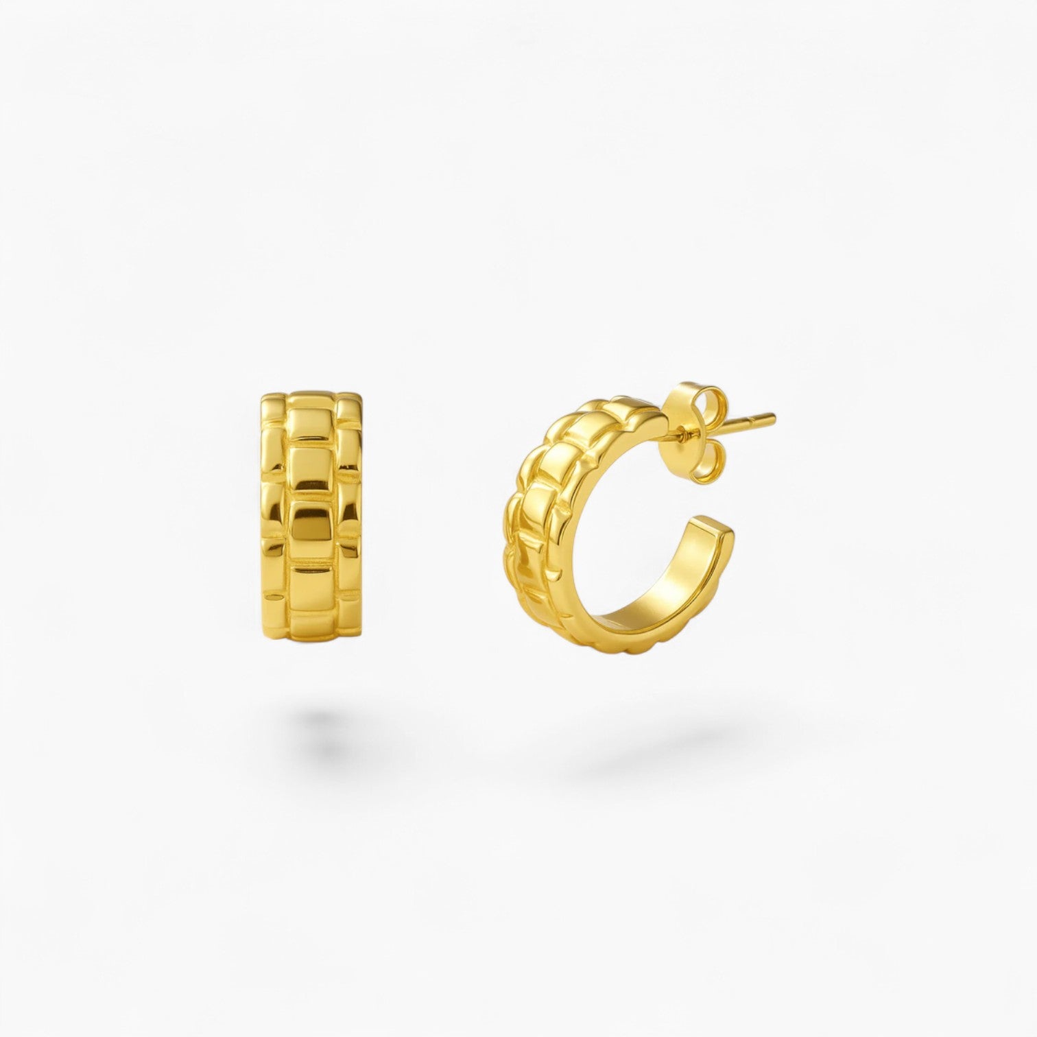 ST TROPEZ HOOPS - Gold