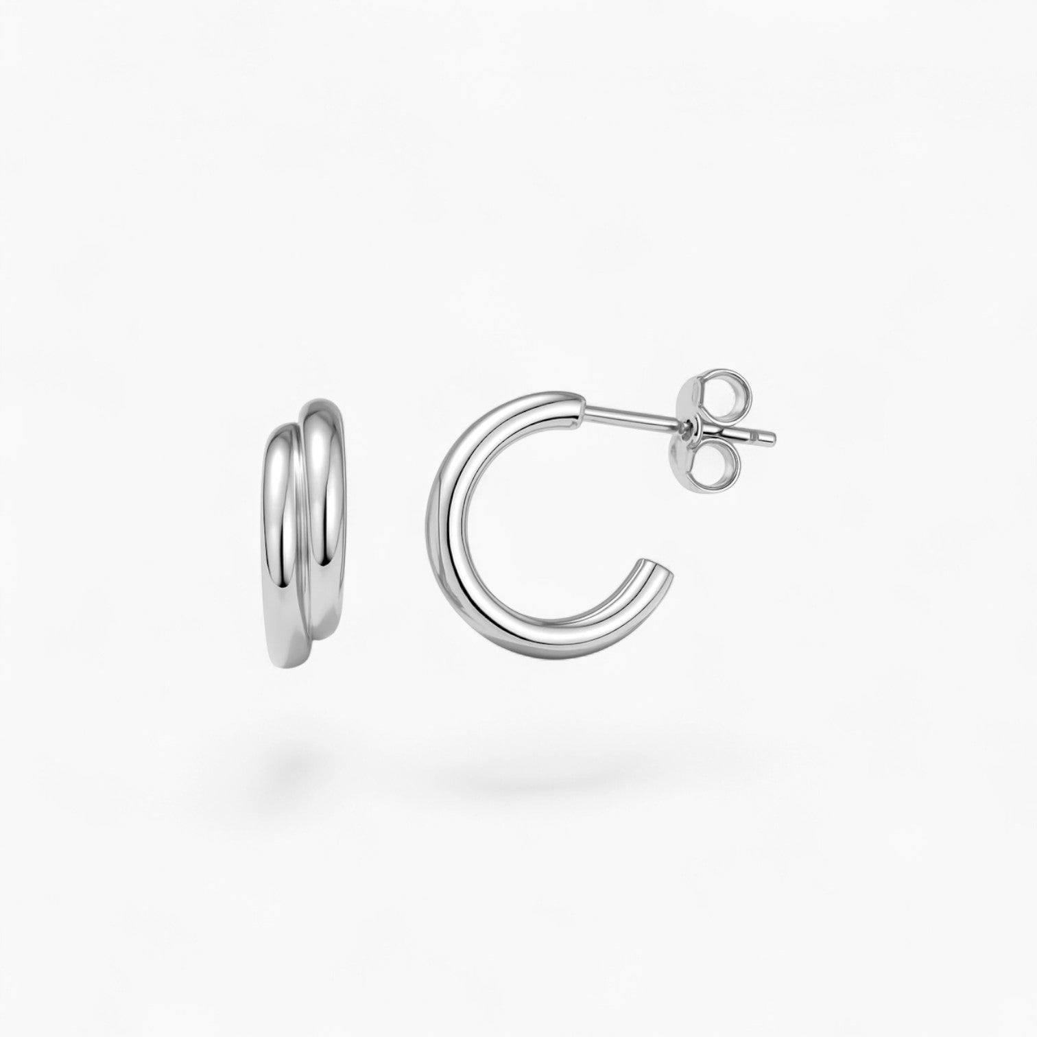 VIENNA HUGGIES - Sterling Silver