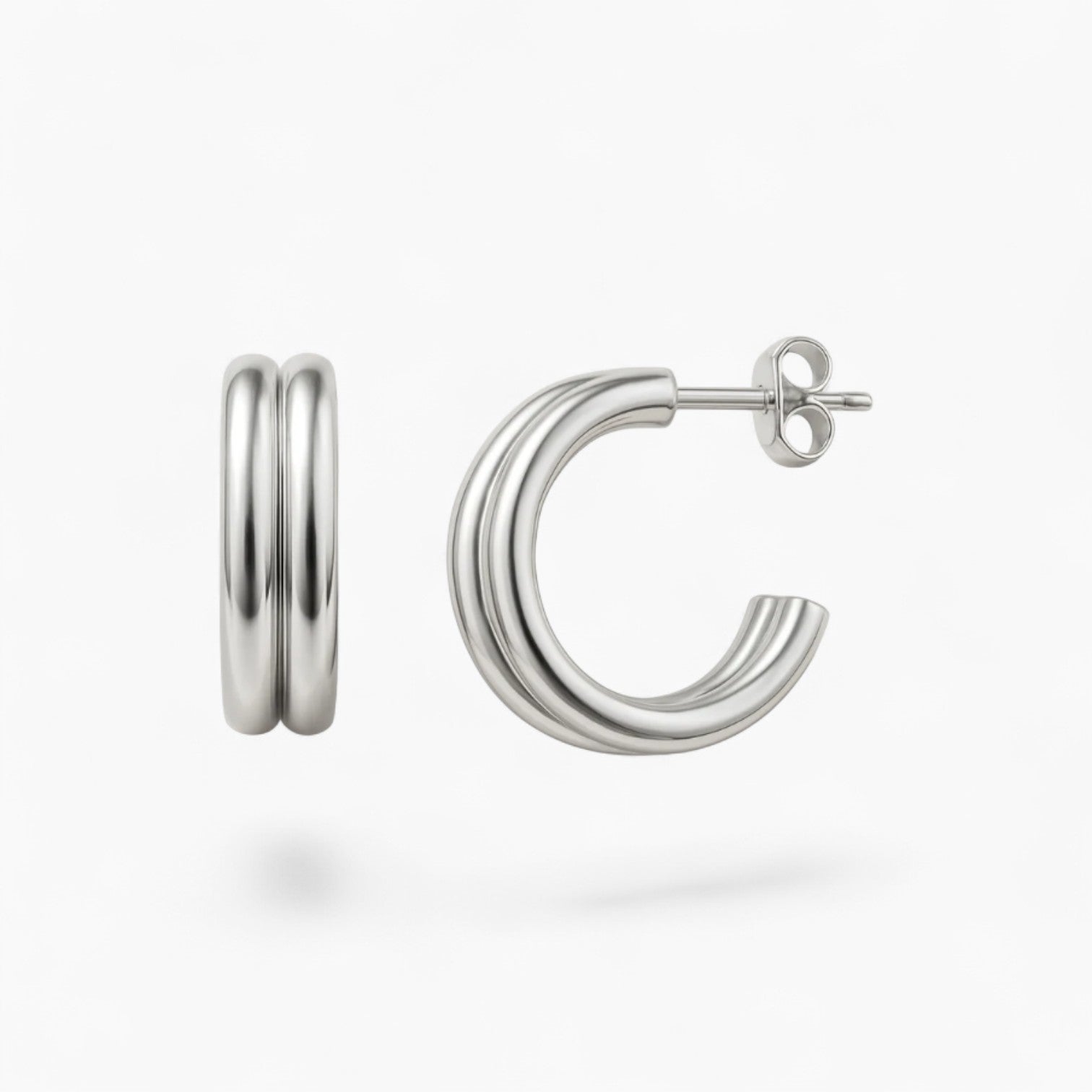 HVAR HOOPS - Sterling Silver