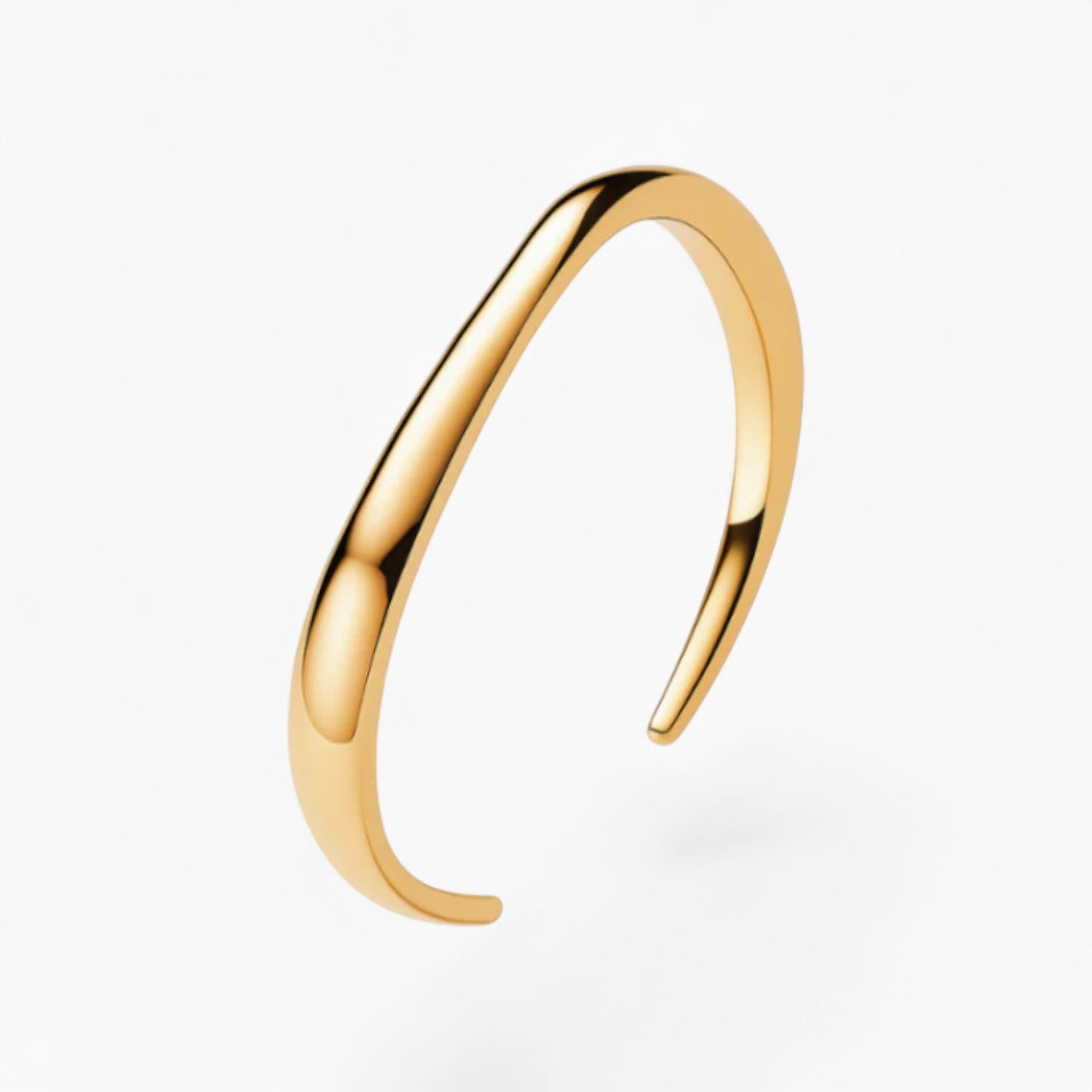 CELESTE BANGLE - Gold Hypoallergenic 18k Gold
