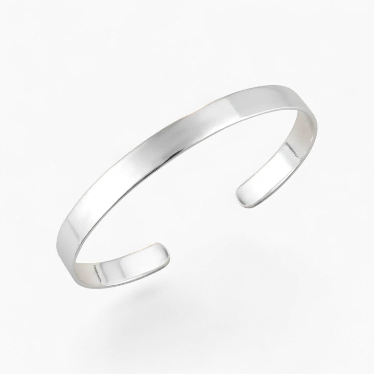 BARCA BANGLE - 8mm Sterling Silver
