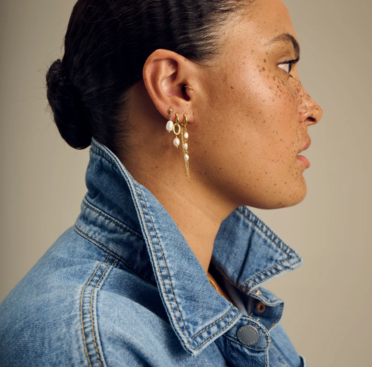 BELLA STUD - 14k Gold