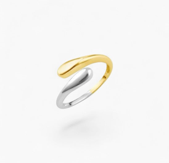 BLAKE TWIST RING | Duo Tone