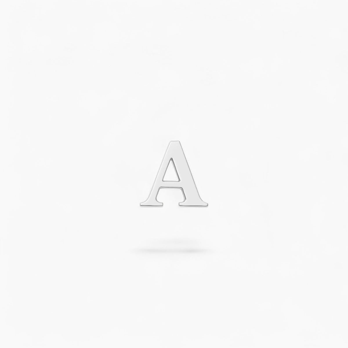 BOLD INITIAL CHARM - Sterling Silver