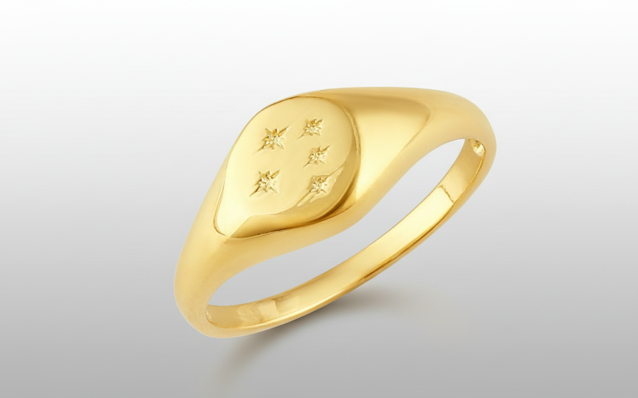 BRIT RING - 14k Gold