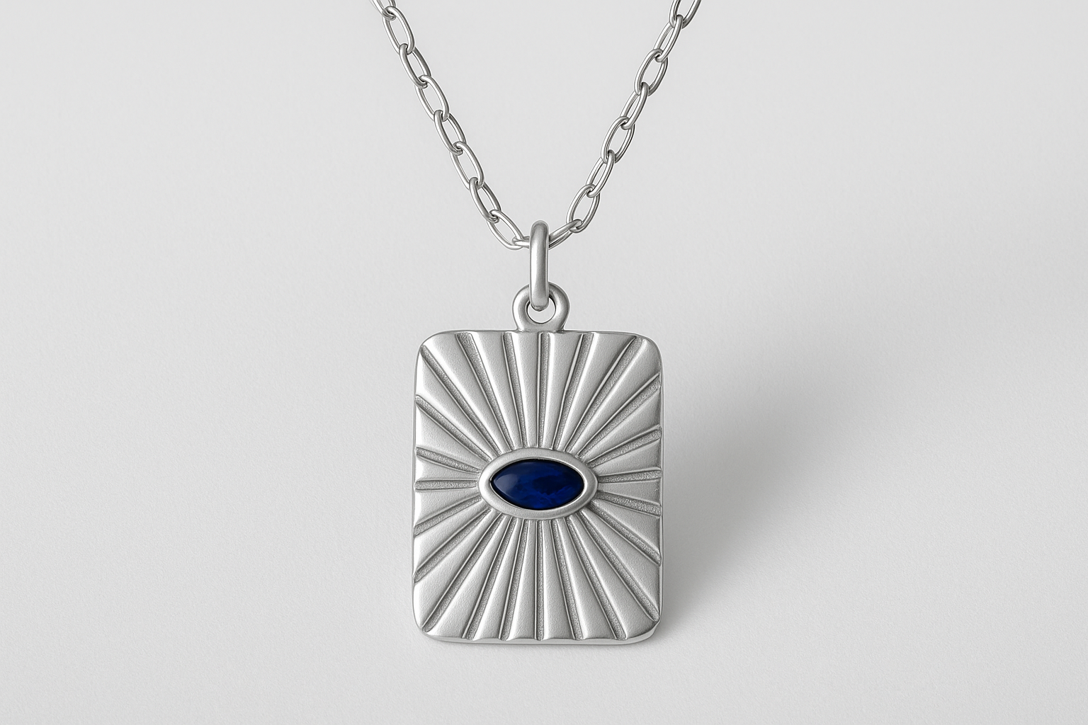 EVIL EYE CHARM - Sterling Silver - Natural Studio