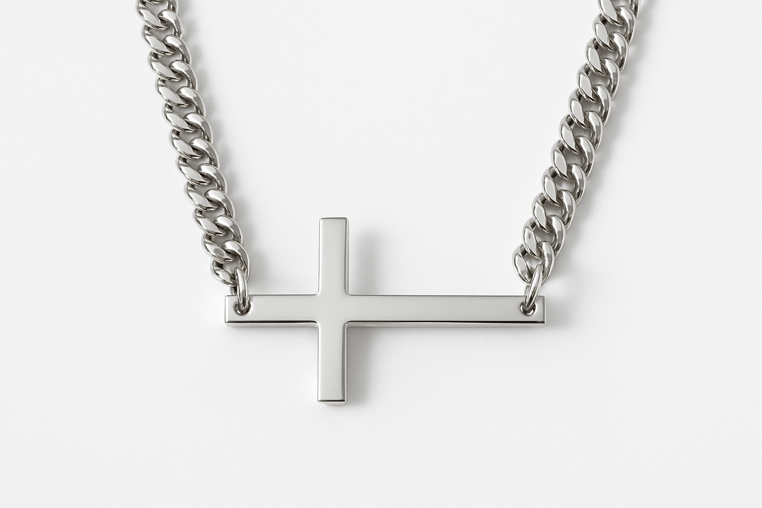 FAI NECKLACE - Sterling Silver - Studio Finish