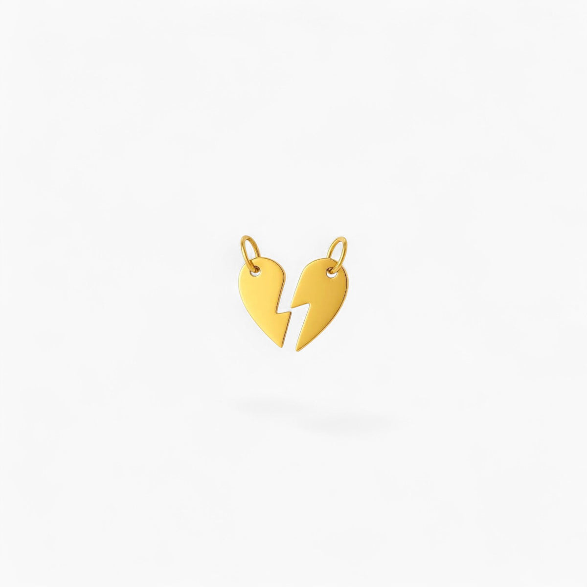 FRIENDSHIP HEART CHARM | 14k Gold