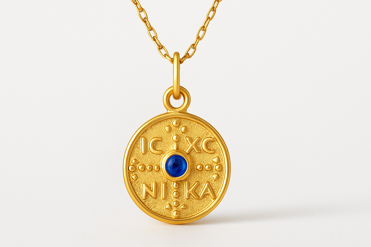 HIEROGLYPH CHARM - 14k Gold - Exact Design