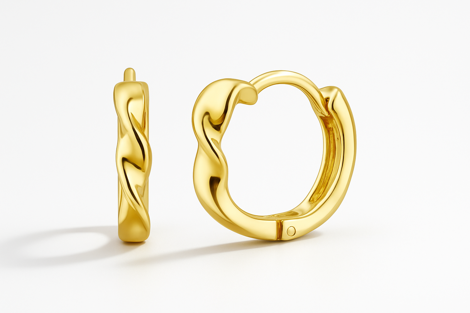 Aisha Huggies Gold - Studio Quality White Background