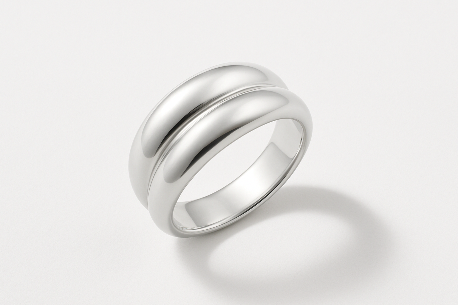 HVAR RING - Sterling Silver Studio Flat Lay