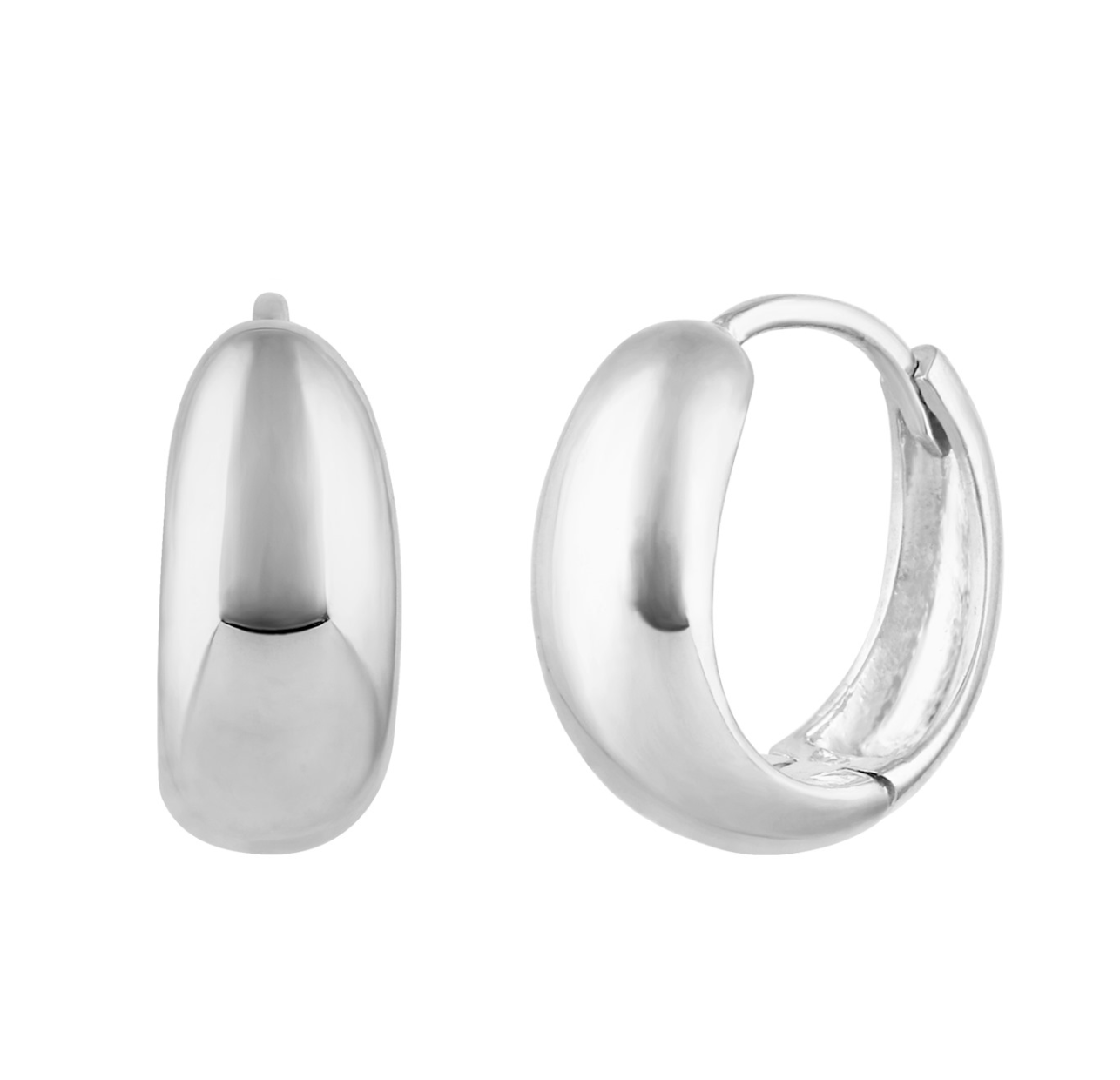 NOA HOOP - Sterling Silver