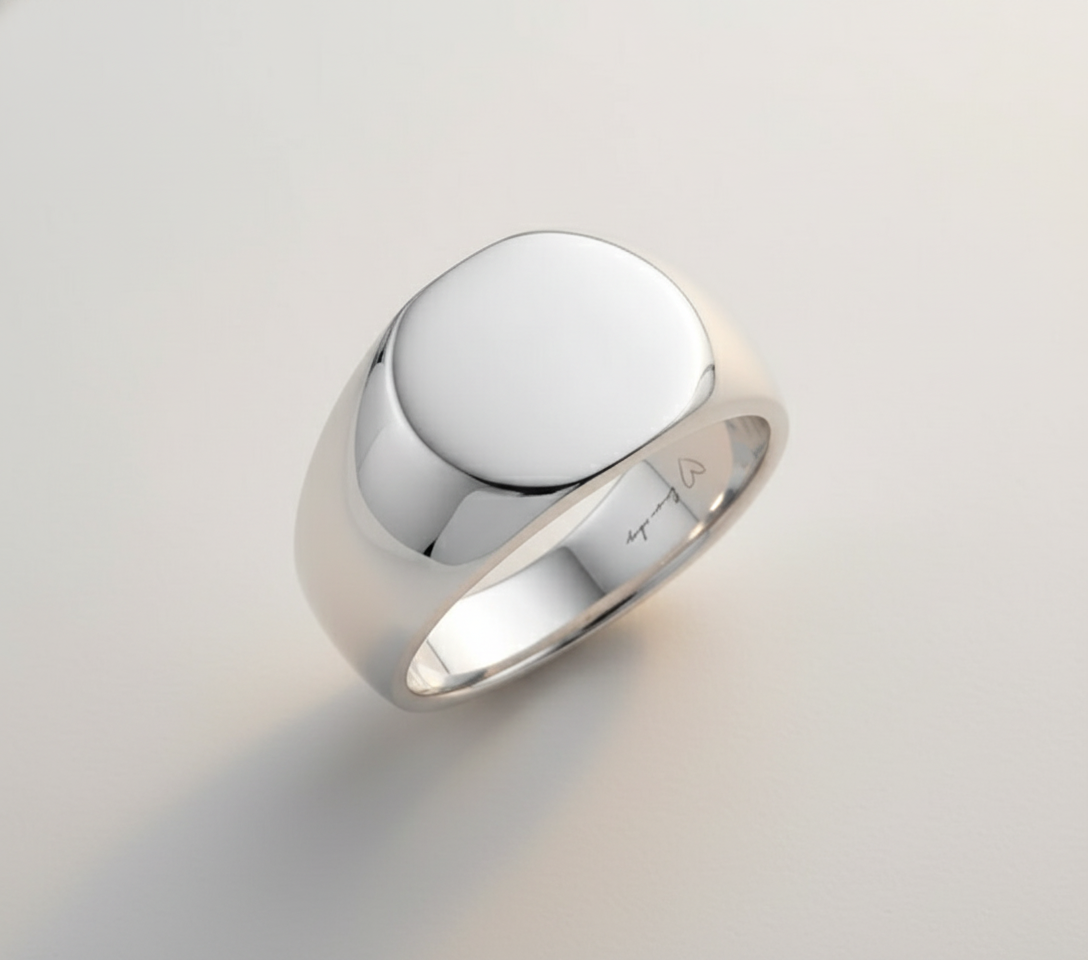 Signet Ring - Professional Studio Shot