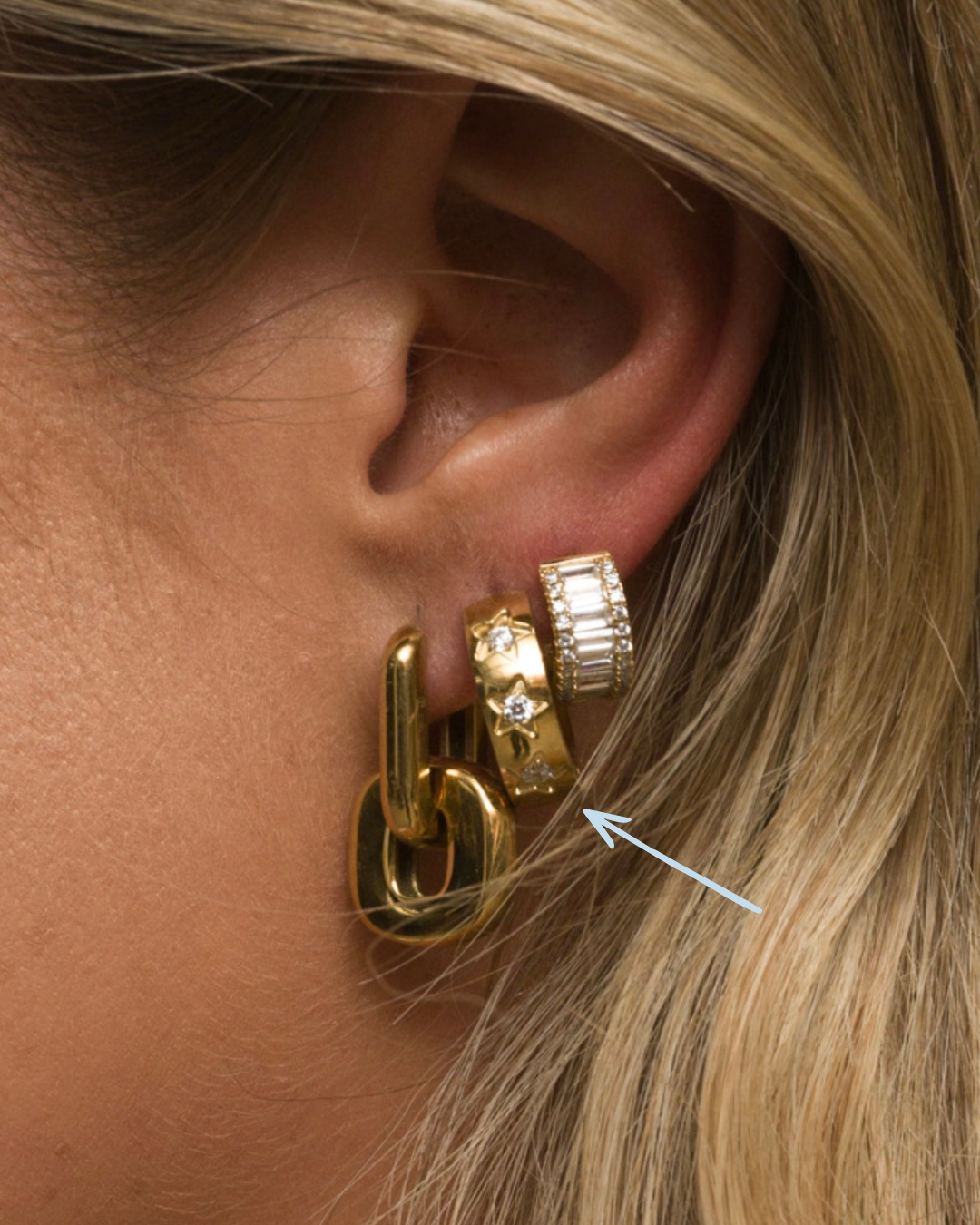 ASTRID HUGGIES | Waterproof 18k Gold