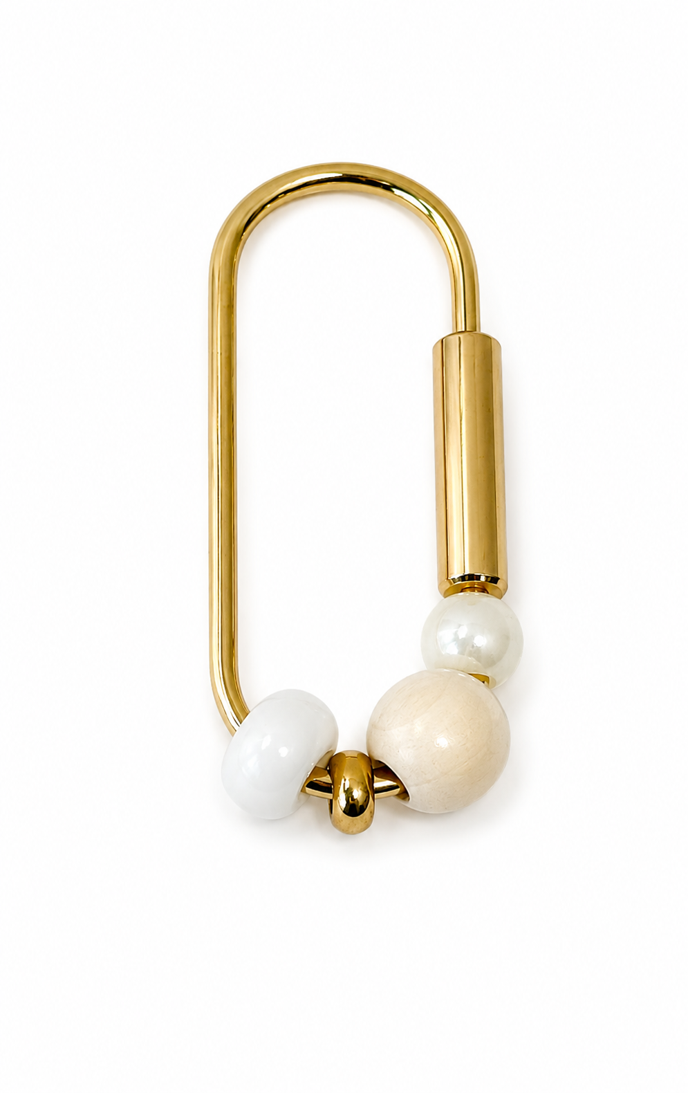 Beaded Ring Key Chain