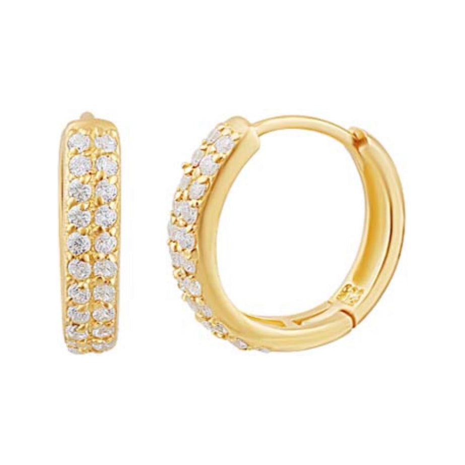 CAMILLA HOOPS - GOLD